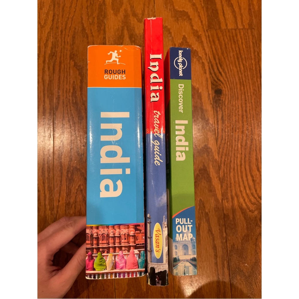 Three India Travel Books Bundle Deal - Super Informative and Interesting
